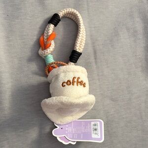Plush Coffee Cup. Decorative Accessories Handbag, Purse and Backpack.